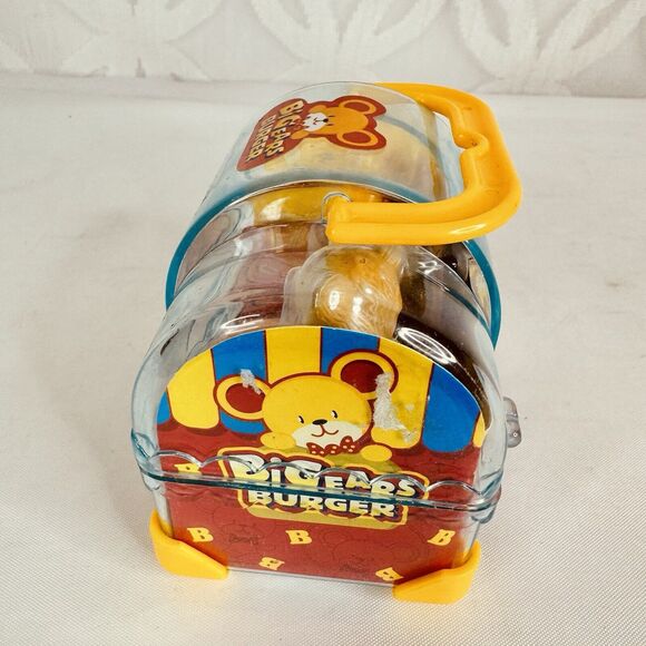 5 for $25| Kidstar Bigears Bear Burger Mini Lunch Box Playset Toy Milkshake - Picture 4 of 11